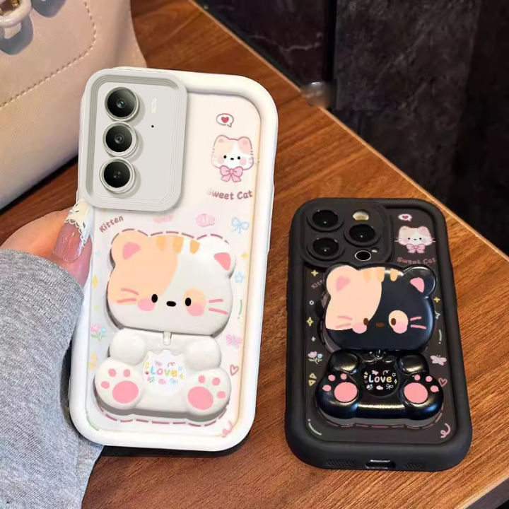 Case%20for%20Realme%20c75%20c71%20c75x%20C73%20C85%204g%20phone%20casing%20back%20cover%20Softcase%20Silicone%20shockproof%20Cover%20new%20design%20aesthetic%20cute%20cat%20with%20makeup%20mirror%20holder%20for%20girls%20JTMMZJ9%20-%20Image%205