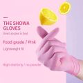 Pink Nitrile Gloves 100PCS Disposable Latex Free Vinyl Gloves Industrial Grade Kitchen Cooking Food Prep Cleaning Working Gloves. 
