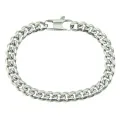 ins style personality hip hop titanium steel bracelet retro literary hipster miami arc chain steel bracelet bracelet. 