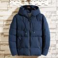 Cotton Padded Jacket Men's Autumn and Winter Jackets Casual Clothing Plus Size Hooded Thick Warm Parkas Coat Men. 