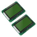 LCD12864 12864 Full Graphics LCD Display Monitor 12864 128×64 5V Character Blue Backlight Screen LCD 12864 IIC I2C For Arduino LCD Display Electronics Circuitry & Parts. 