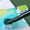 Watercolor Brush Set - 10 Professional Watercolor Paint Brushes for Artists，Mixed Animal Hair Brush,Flats, , Oval Wash forBasketball. 