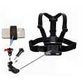 Chest Mount Strap for Mobile Smartphone and Action Camera video Vlogging. 