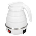 Folding Silicone Kettle Efficient Food Grade Safe Foldable Electric Kettle for Travel Camping Outdoor EU US Plug 110-220V. 