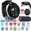 D18S Smart Watch Round Men Fitness SmartWatch Android IOS Women Fashion Electron Clock APP:Hryfine.