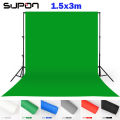 5.5x7 Feet Green Screen Backdrop Background for Photography - All Colors Included - Perfect for Chroma Key Effects.