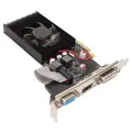 Computer Graphics Card, PCI Express X16 3.0 64bit 2GB DDR3 HD Multimedia Interface Graphics Card Integrated with 2 Bracket for Desktop. 
