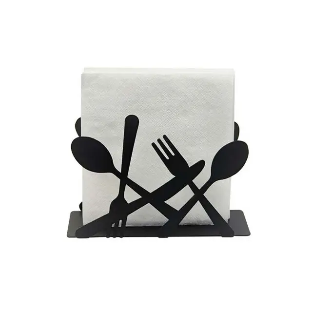 Fashion%20kitchen%20iron%20art%20craft%20black%20spoon%20fork%20knife%20napkin%20paper%20holder%20tissue%20block%20rack%20home%20hotel%20cafe%20table%20decor%20-%20Image%204