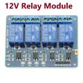 4CH 5V Relay Module With Screw Terminal Relay Module 5V 4 Channel Relay Module DC 5V Relay Switches With Optocoupler Protection. 