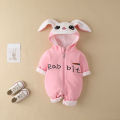 Spring and Autumn Baby Clothes Full Moon Men and Women Baby Jumpsuits0-6Newborn Rompers Outwear1Year-Old Coat. 