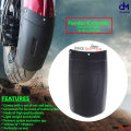 Universal Motorcycle Fender Mudguard Extender with setup Nut and Bolt for all Motorcycle- Black- 1 Set. 