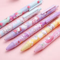 1/5/10pcs Random Sanrio Press Neutral Pen Cartoon Bulk Kawaii Students School Stationery Office Supplies.