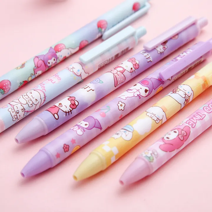 1/5/10pcs%20Random%20Sanrio%20Press%20Neutral%20Pen%20Cartoon%20Bulk%20Kawaii%20Students%20School%20Stationery%20Office%20Supplies%20-%20Image%202