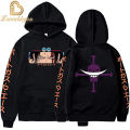 Anime One Piece Hoodies Luffy Casual Ace Law Zoro Luffy 2D Printed Streetwear Boys Sweatshirts Pullover Hooded Girls Costume. 