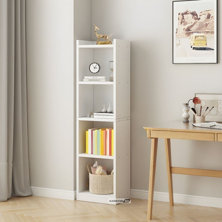 KARIGOR%204%20Layer%20Exclusive%20Showpiece%20Shelf%20Stand%20Book%20Shelf%20Low%20Budget%20Side%20Rack%20Bookcase%20Self%20Showcase%20Shelve%20-%20Image%204