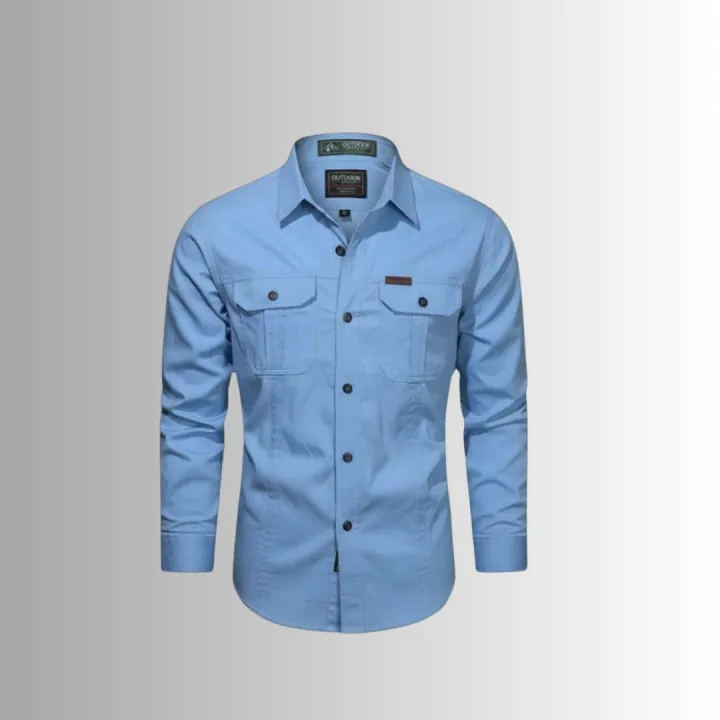 Full%20sleeves%20double%20pocket%20panel%20Shirt%20-%20Image%203
