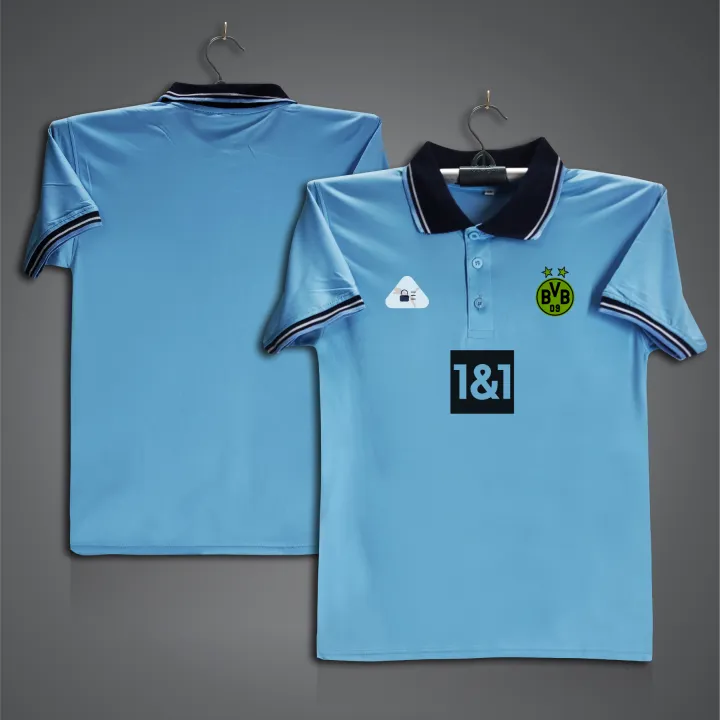 Borussia%20Dortmund%20Short%20Sleeve%20Collar%20Polo%20Football%20Jersey%20For%20Men%20-%20Half%20Sleeve%20Collar%20Polo%20t%20shirt%20-%20Dortmund%20Fan%20Jersey%20-%20Image%202