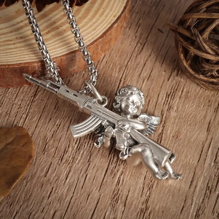 Vintage%20Unique%20Peace%20and%20War%20Angel%20Ak-47%20Pendant%20Necklace%20for%20Men%20Women%20Fashion%20Street%20Punk%20Hip%20Hop%20Statement%20Jewelry%20Gift%20-%20Image%204