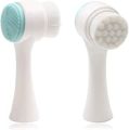 Facial Cleanser Wash Brush Double-sided Silicone Soft Mild Fiber Face Cleaning Washing Tool Skin Care Tool.