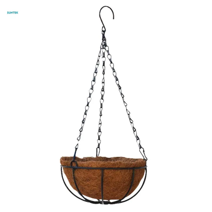 4Pieces%20Hanging%20Flower%20Coconut%20Husk%20Basket%20-%2010inch%20-%20Image%203