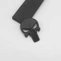 3D Metal punisher car emblem black color.