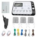6 Output Channel Disgistal Multi-Functional TENS Body Massager Electric Muscle Stimulator Relax Electroacupuncture Patch Massage.