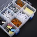 Household Vehicle-mounted Storage Box Plastic Container for Tool Electronic Components. 