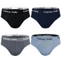 Yfashion 4pcs/box Men Ice Silk Panties Breathable Briefs Shorts Sexy Large Size Men Underwear color. 