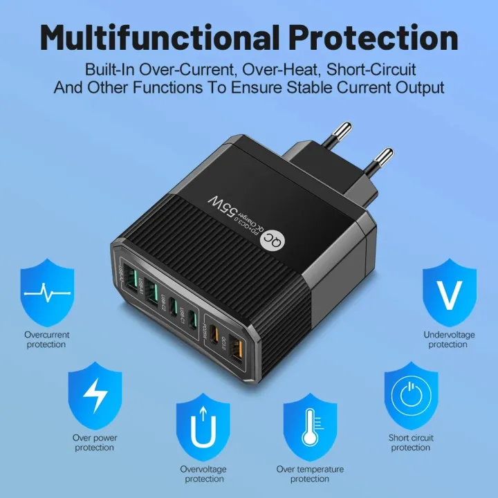55W%20USB%20Charger%20Multiple%20Ports%20USB%20C%20Charger%20PD%203.0%20Type%20C%20Quick%20Charge%203.0%20Fast%20Charging%20For%20Samsung%20iPhone%2015%2014%20Pro%20Xiaomi%2013%20-%20Image%204