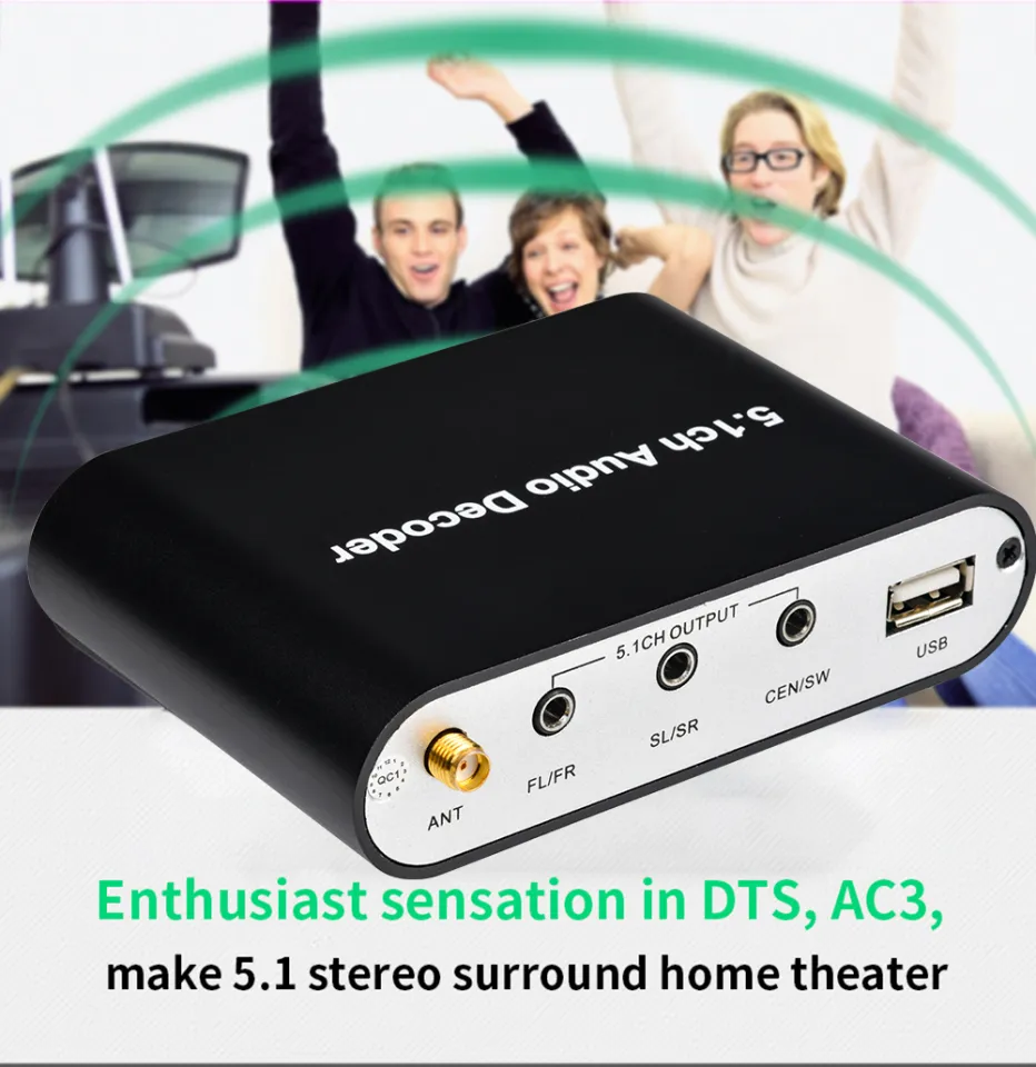 Dts Ac3 Audio Decoder Converter HDMI-compatible Extractor ARC