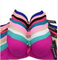 One color Padded Foam Push Up Bra - 3 Pieces.