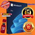 OS Windows 11 Pro Lifetime Digital License 100% Original. 
