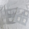 Save Money Challenge Insertion Replacement Premarked 1-100 Money Bag Cash Filler SUPER BABY.