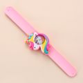 Baby Watch 3D Cartoon Kids Birthday Gift Old Girl Boy Children Study Time Toy Clock Free Spare Battery. 
