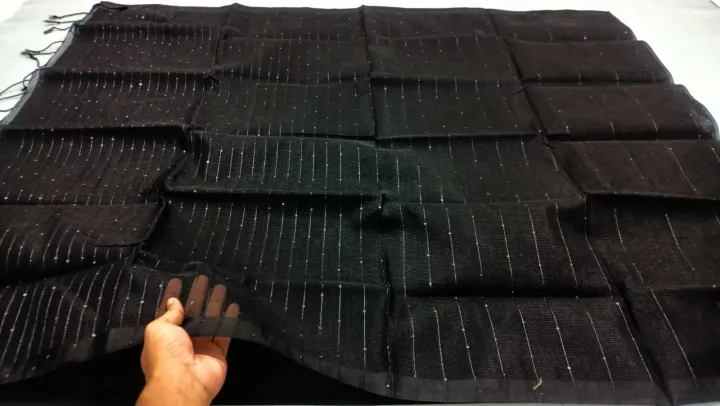 Half%20Silk%20Cotton%20Black%20Color%20Chumki%20Saree%20-%20Sari%20-%20Saree%20-%20%E0%A6%B6%E0%A6%BE%E0%A7%9C%E0%A6%BF%20-%20Image%202