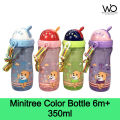 Baby Mumpot Waterbottle Minitree Crystal Color Training Plastic Cup 6m+ 450ml (Multicolor). 