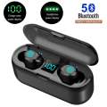 F9 TWS True Wireless Earbuds With Power Bank tuch Bluetooth 5.0 headset in-ear sports digital display charging compartment intelligent noise reduction Earphone by Arham Gedget. 