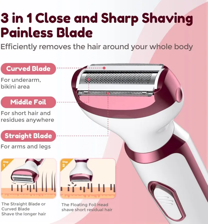 4-in-1%20Electric%20Razor%20for%20Women%20-%20Rechargeable%20Painless%20Body%20&%20Facial%20Hair%20Remover,%20Bikini%20Trimmer%20for%20Legs,%20Underarm%20&%20Face,%20Portable%20Women's%20Shaver%20Set%20with%20Smooth%20Glide%20Technology%20-%20Image%208