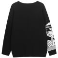 Mens Hip Hop Streetwear Harajuku Sweater Vintage Retro Japanese Style Anime Death Note Knitted Sweater Autumn Cotton Pullover. 