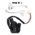 Switch Brake Levers Smoother Riding Twist Throttle Housing for PW50 PY50 PEEWEE 50 Dirt Bike. 