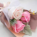 Rose Flowerbouquet Soap Flower Hand Gift Decoration Artificial Rose Valentine's Day Gift Rose Flower bouquet.