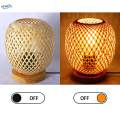 Rattan Table Lamps Accs Boho Beside Lamp Rustic for Photo Props Bedside Home. 