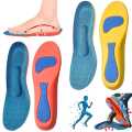 Orthopedic Sports Elasticity Insoles For Shoes Sole Unisex Technology Shock Absorption Breathable Running Insoles. 