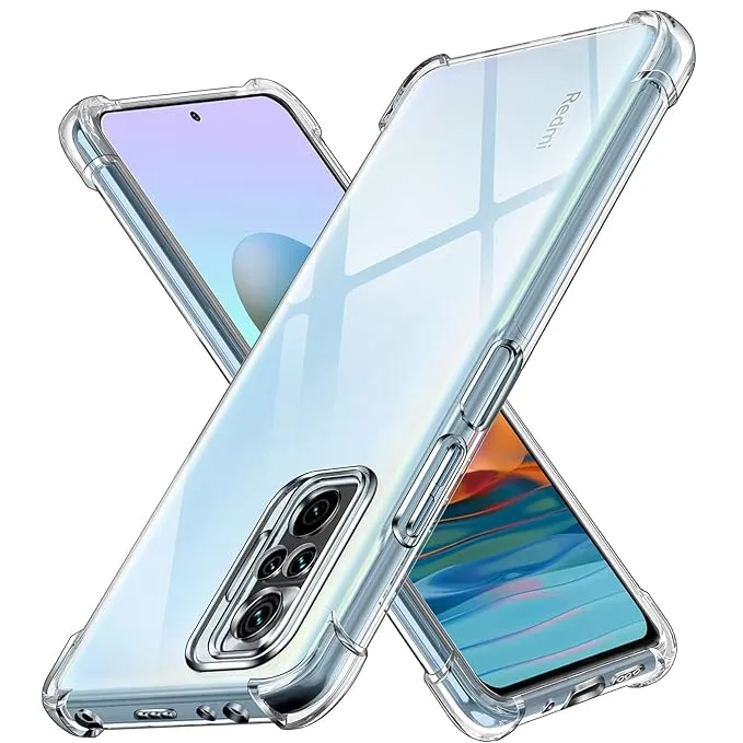 Redmi Note 10 Pro Max Soft TPU Back Case – Flexible, Transparent ...