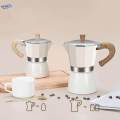 Coffee Maker Brewer, Coffee Pot, Italian Style Lightweight Leakproof Espresso Maker Pot, Coffee Maker Stovetop, for Cafe Kitchen Restaurant. 
