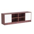 Clary TV Unit with Open Storage Space, TV Entertainment Unit Ideal for Upto 65inch TV Design by Nahid Furniture 20x48x12".