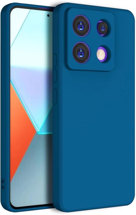 Xiaomi%20Redmi%20Note%2013%20Pro%205G/Poco%20X6%205G%20Silicone%20Matte%20Flexible%20Soft%20Phone%20Case-%20Black%20,%20Blue%20-%20Phone%20Back%20Cover%20-%20Image%204