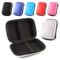 Portable Pouch Case Carry Memory Card Case Hard Drive Disk Case 2.5" External HDD SSD Box Storage Box Earphone Bag. 