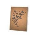 Papertree Vintage A5 Notebook Sketchbook Drawing Sketchpad Flying Butterfly Perfect for Graphite Colour Pastel and Charcoal Art.