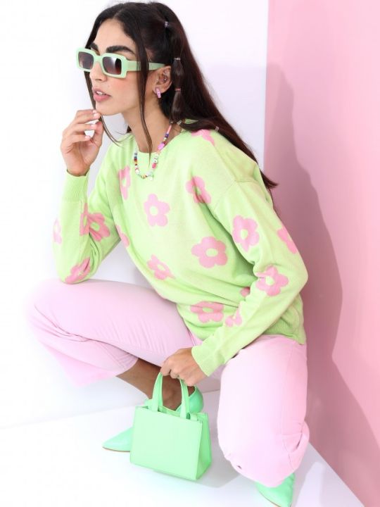 Pantoneclo%20Premium%20Women's%20/%20Girl's%20Flower%20Design%20Sweater%20/%20Cardigan%20/%20Pullover%20-%20Image%208